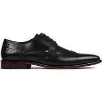 SIMON CARTER Mens Beagle Brogue Shoes Black