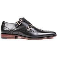 Simon Carter Mens Spaniel Monk Shoes Black