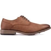 SOLETRADER Mens Fulham Derby Lace-up Shoes Tan