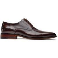 Simon Carter Mens Warren Derby Lace-Up Shoes Brown