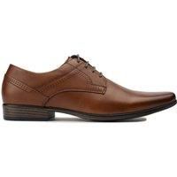 Soletrader Mens Hyde Derby Lace-Up Shoes Tan