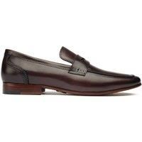 Simon Carter Mens Pike Loafer Loafers Shoes Brown