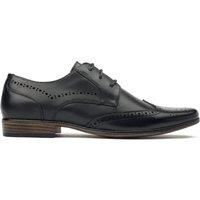Soletrader Mens Logan Brogue Shoes Black