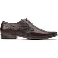 Soletrader Mens Logan Brogue Shoes Brown