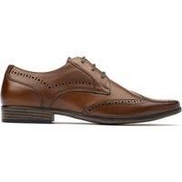 Soletrader Mens Logan Brogue Shoes Tan