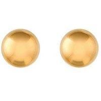 The Love Collection 9 Carat Yellow Gold 5 Mm Ball Stud Earrings