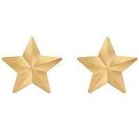 Love Gold 9Ct Gold Star Stud Earrings