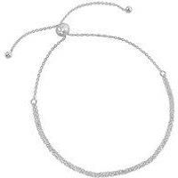 9" Sterling silver Bracelet with sphere pendant