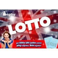 500 Lotto Lines With You Play We Play - £15M Must Be Won