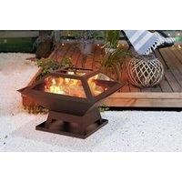 Portable Square BBQ Garden Fire Pit