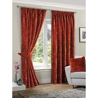 Very Home Camden Chenille Blackout Pleat Curtains 90X108