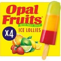 Opal Fruits Limited Edition Ice Lollies with Fruit Juice 4 x 50ml (200ml)