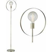 Modern Brushed Gold Floor Lamp Standing Light Living Room Lighting