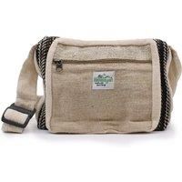 Hemp & Cotton Messenger Bag - Eco Friendly Ethnic Hippy Fabric Shoulder