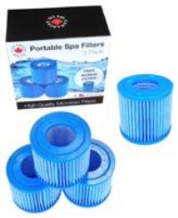 Canadian Spa Company Microban Hot Tub Spa Filter, Pack Of 4 Blue