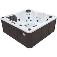 Canadian Spa Company KH-10159 35-Jet Square 6 Person Acrylic Hot Tub 1.99m x 1.99m (832HL)