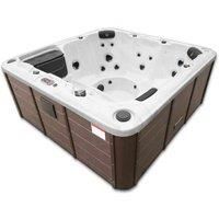 Canadian Spa Company KH-10159 35-Jet Square 6 Person Acrylic Hot Tub 1.99m x 1.99m (832HL)