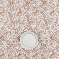 By the Metre Romanesque Natural Oil Cloth