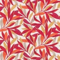 Mauritius Fabric Rosso