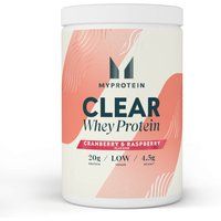 Clear Whey Protein Powder - 35servings - Cranberry & Raspberry