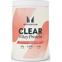 Myprotein Clear Whey Isolate Protein Powder - Tropical Dragenfruit - 500g - 20 Servings - Cool and Refreshing Whey Protein Shake Alternative - 20g Protein and 4g BCAA per Serving