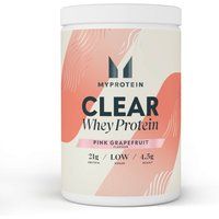 Myprotein Clear Whey Isolate Protein Powder - Pink Grapefruit - 500g - 20 Servings - Cool and Refreshing Whey Protein Shake Alternative - 20g Protein and 4g BCAA per Serving