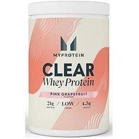 Myprotein Clear Whey Isolate Protein Powder - Pink Grapefruit - 500g - 20 Servings - Cool and Refreshing Whey Protein Shake Alternative - 20g Protein and 4g BCAA per Serving