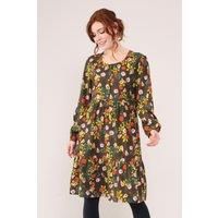 Ecovero Button tunic dress