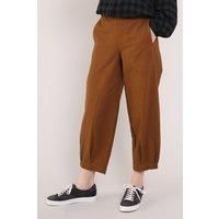 Cotton Elastic Hem Trousers