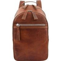 Real Leather Backpack Large Size Classic Casual Rucksack Palermo Tan