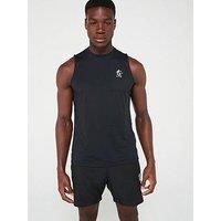 Gym King Mens Energy Vest - Black