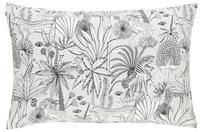 Habitat Jungle Cotton Standard Pillowcase Pair - White