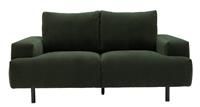 Habitat Julien 2 Seater Fabric Sofa - Dark Green
