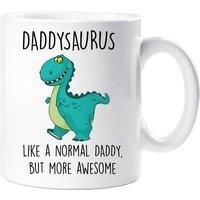 60 Second Makeover Limited Daddysaurus Mug Daddy Dinosaur Fathers Day Funny Mug Present Birthday Christmas