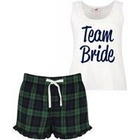 60 SECOND MAKEOVER Women's Team Bride Pyjama Set in Green | Size: Medium