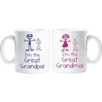 I'm The Great Grandma Grandpa Mug Set