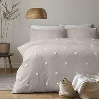 Appletree Set, Cotton, Linen/White, Single, W135cm x L200cm (Duvet Cover), W50cm x L75cm (Pillow Case)