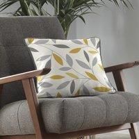 Fusion - Beechwood - 100% Cotton Filled Cushion - 43 x 43cm in Ochre