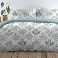 Dreams & Drapes - Emily - Easy Care Duvet Cover Set - Super-King Bed Size in Duck Egg