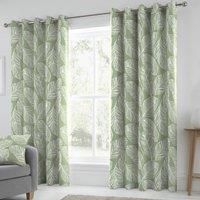 Fusion Matteo Eyelet Lined Curtains