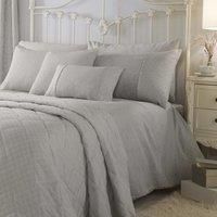 Dreams & Drapes Rosana Duvet Cover Bedding Set Silver