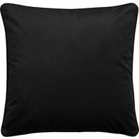 Laurence Llewelyn-Bowen - Montrose - Velvet Filled Cushion - 43 x 43cm in Black (MTEBK437FPL)