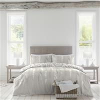 Drift Home - Eucalyptus Trail - Duvet Cover Set - Super-King Bed Size in Grey