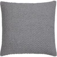 Drift Home - Hayden - 100% Recycled Cotton Filled Cushion - 43 x 43cm in Grey