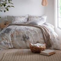 Appletree Loft - Edale - 100% Cotton Duvet Cover Set - Double Bed Size in Linen