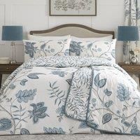 Dreams & Drapes Samira Floral Patterned Reversible Duvet Cover Set