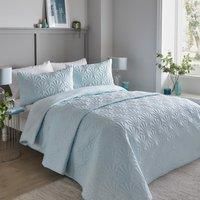 Serene - Cavali - Pinsonic Duvet Cover Set - Single Bed Size in Duck Egg