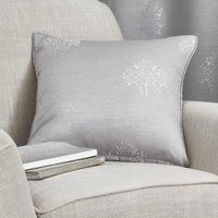 Appletree Loft - Harvest - Jacquard Filled Cushion - 43 x 43cm in Silver