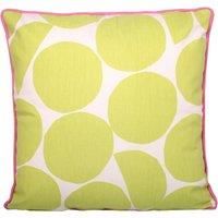 Fusion - Ingo Outdoor - Outdoor Filled Cushion - 43 x 43cm in Pink/Green