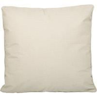 Fusion - Plain Dye - Water Resistant Outdoor Filled Cushion - 43 x 43cm in Natural